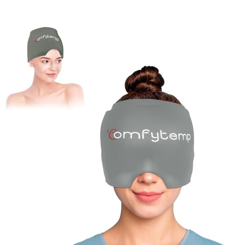 【送料無料】Comfytemp アイシングジェル 冷感キャップ 温冷両用頭部用キャップ 繰り返し使用可 ストレ..