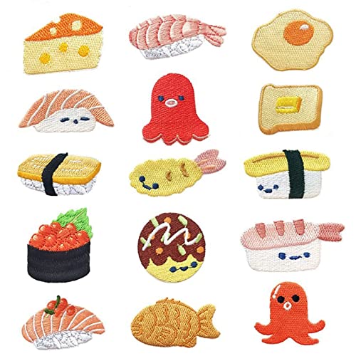 【送料無料】YIBOOOM 刺繍 ワッペン アイロン接着 パッチ 小さい サイズ 手芸 男の子 女の子 幼稚園 保..