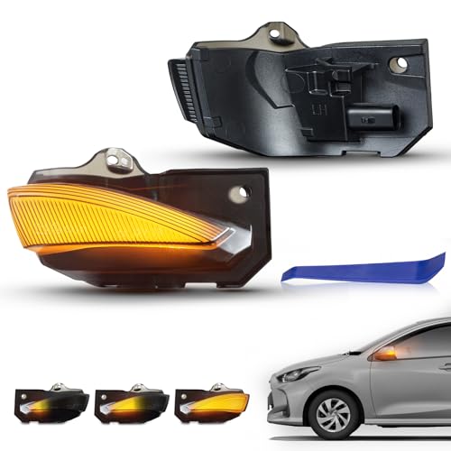 【送料無料】GemPro ヤリスクロスドアウインカーカローラスポーツサイドミラーシーケンシャル Grヤリス流れるウ インカーTOYOTA対応 LED 2個セット