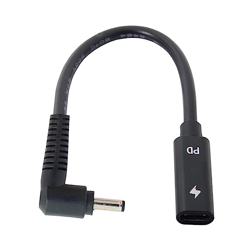 【送料無料】Cablecc Type C USB-Cメス入力、DC 7.4 * 5.0mmラップトップ18-20Vに適合したパワーPD充電..