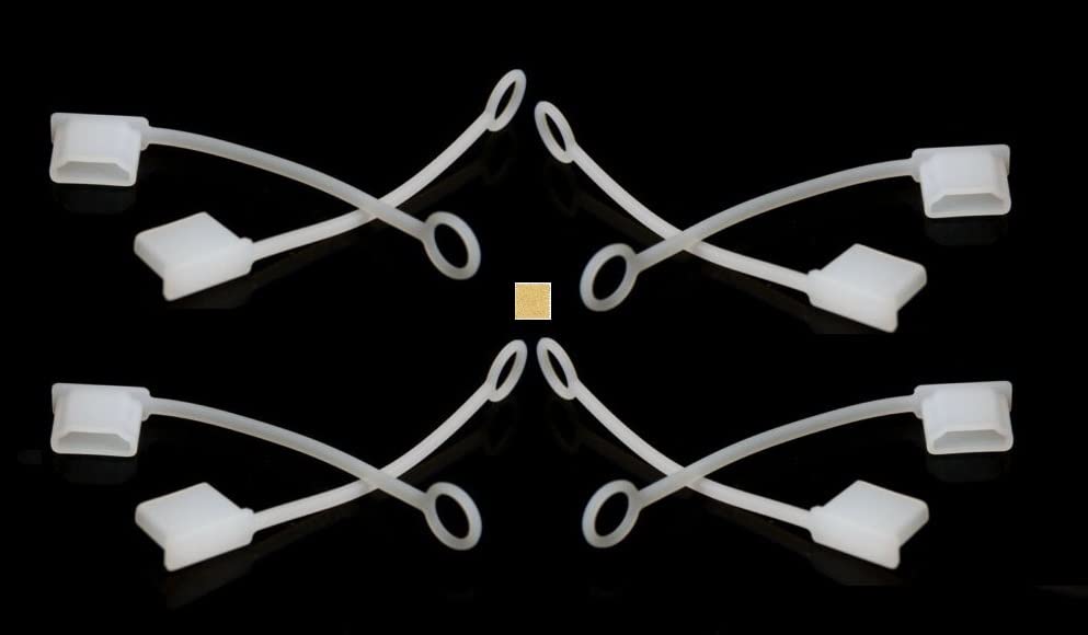 【送料無料】Wave Design【 ((シリコン製 HDMI用 落下防止機能付 8個セット)) HDMI(オス)コネクタ用防..