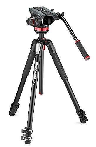 【送料無料】Manfrotto MV デオ雲台+アルミ三脚 各種