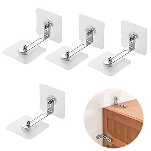 【送料無料】RICISUNG 家具固定用 転倒防止器具 家具転倒防止 4組セット 地震対策 家具 固定 落下防止 ..