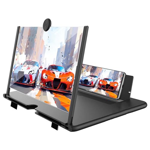 【送料無料】スマホスタンド スマホ拡大鏡スクリーン ブルーライトカット 大画面 スクリーン スマホ 拡..