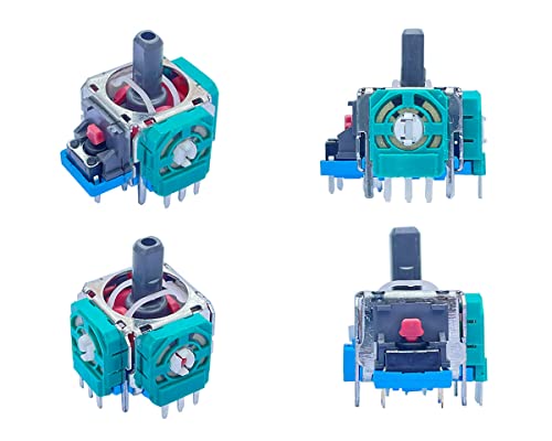 【送料無料】ElecGear コントローラー用の4個交換用アナログジョイスティック