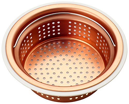 【送料無料】Belca 流し用銅製ゴミカゴ 両用タイプ