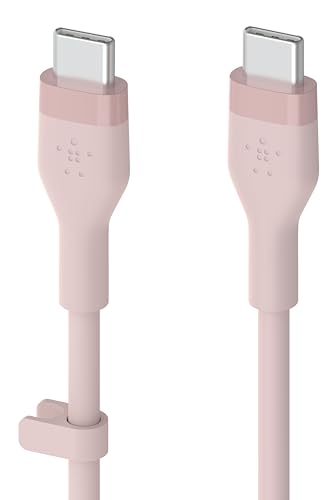 【送料無料】Belkin USB-C to USB-C シリコン ケーブル iPhone 15 / MacBook/iPad mini/iPad Pro/iPad ..