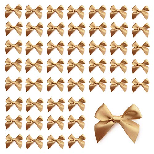 【送料無料】himsyuden 50個入 ラッピング リボン 蝶結び 母の日 クリスマスの弓 装飾 バレンタイン 花..
