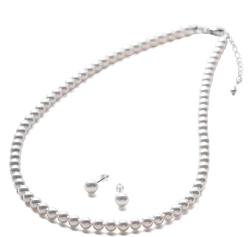 【送料無料】[VOTRE COUTURE] ベビーパール ネックレス ピアス イヤリング セット 5mm グランプレミア..