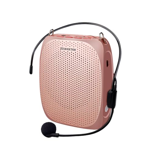 【送料無料】ZOWEETEK 拡声器 ポータブル拡声器 ハンズフリー 原音再生 広範に教師の教育、イベント、..