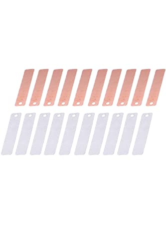 【送料無料】YINKE 金属板 亜鉛板 銅板 実験用金属板セット果物電池用 自由研究 小学生 中学生 理科 レ..