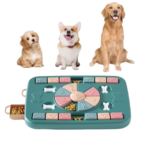 【送料無料】【ドッグトレーナー推奨】犬用知育玩具 ノーズワークパズル 知育トイ 犬 おもちゃ 早食い..