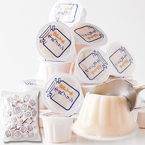 【送料無料】天然生活 ひとくち牛乳プリン (40個) 千葉県産 濃厚 乳製品 大容量 簡易包装 デザート お..
