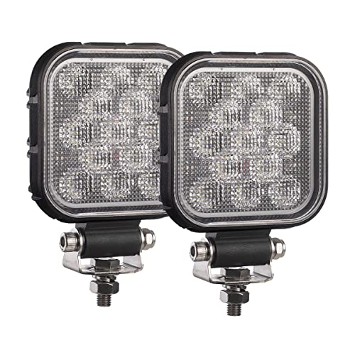 【送料無料】除雪機 led作業灯 直径113mm 13W 薄型 広角 車外灯 デッキライト 機械の作業灯 バックラン..