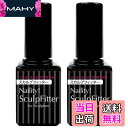 【送料無料】Naility!(ネイリティ!) スカルプフィッター 7mL 2個セット ジェルネイル 色:ブラック、サイズ:2個