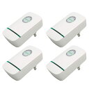 【送料無料】パワーセーバー、4個 AC90-240V 高効率 プロフェッショナル 家庭用エネルギーセーバー 最大20%-35% 節電、節電ボックス 家庭、オフィス、市場向けの省エネデバイス サイズ:米国のプラグイン