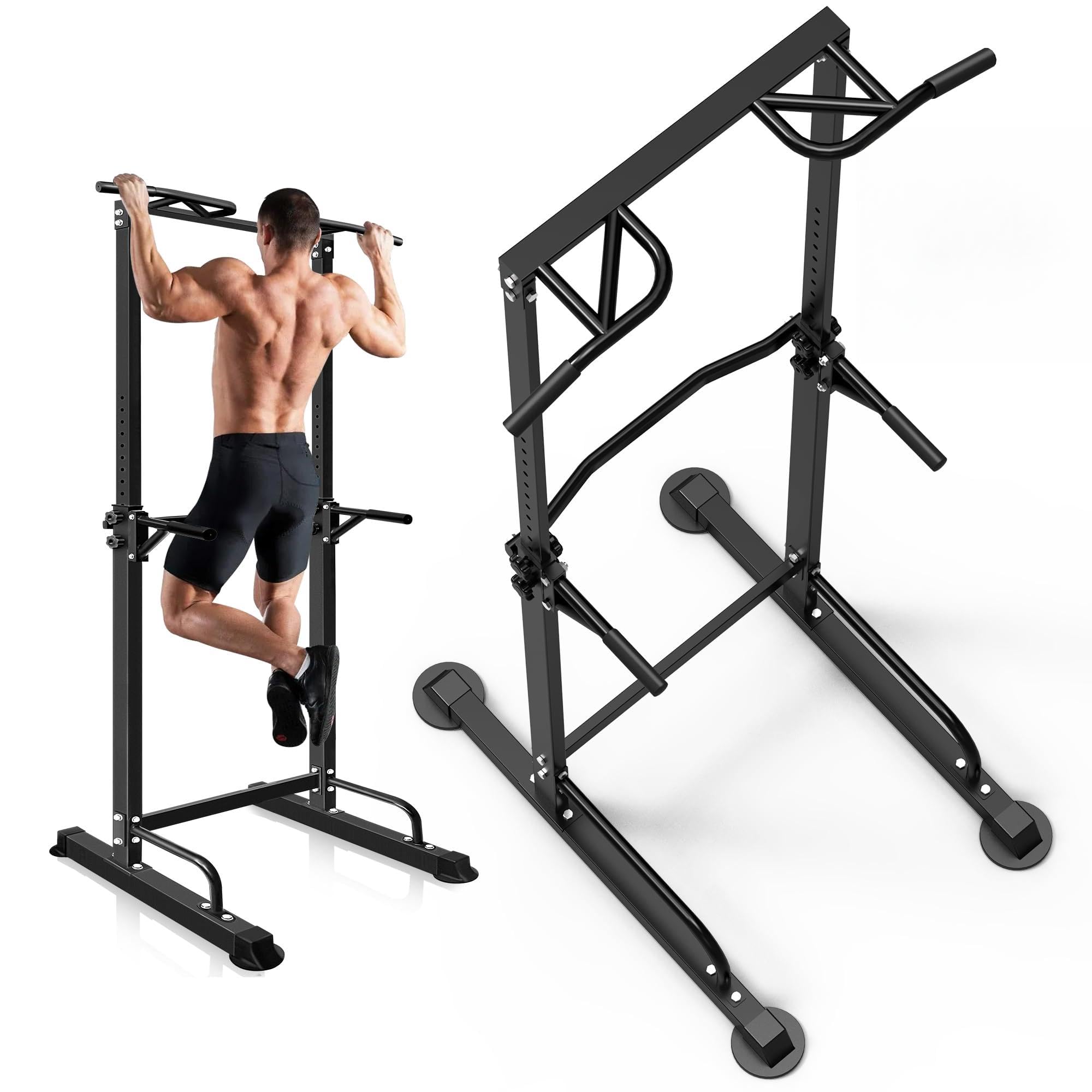 【送料無料】懸垂マシン 【多機能懸垂バー・12種トレーニング対応】 懸垂 耐荷重200kg 12段調節 【特許..