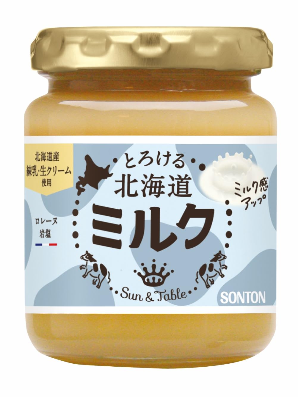 【送料無料】ソントン サン＆テーブル とろける北海道ミルク 160g