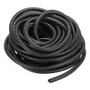 【送料無料】DMiotech 9 mmx6 mmx10 m PP 非分割 コルゲートチューブ 屋内 屋外 コード管理 ラップ整頓 オフィス ガーデン用