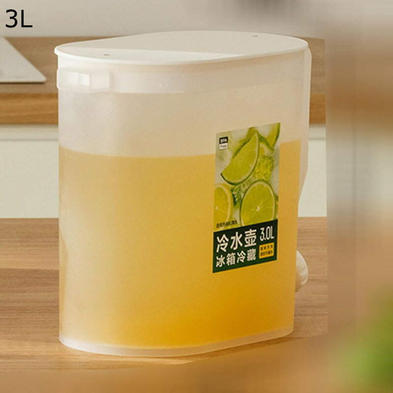 Kettles - 冷蔵庫 ポット ピッチャー お茶ポット冷水筒 蛇口付き 大容量 4L 透明 ドリンクサーバー 広口 卓上 蓋付き 冷蔵庫ジャグ 冷蔵庫バー ウォータージャグ キャンプ 飲み物ディスペンサー 飲食店