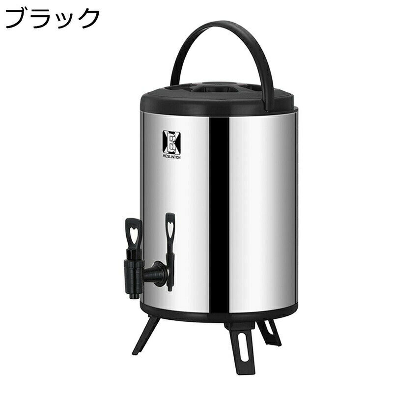 Kettles - ウォータージャグ タンク 保温ジャグ ステンレス断熱バケツ アウトドア用ジャグ 保冷缶 蓋付き蛇口付 保温 保冷 大容量 キャンプ アウトドア 防災 断水 家庭用 業務用 お店用