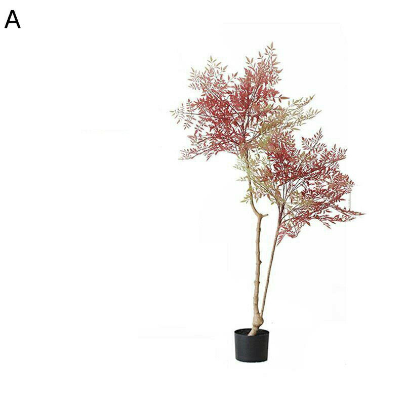 フェイクグリーン レッド グリーン ドラセナ インテリアグリーン 和風 和式 和室用 大型緑葉 リアル 熱帯観葉 本物そっくり 人工植物 人工葉っぱ お世話不要 枯れないグリーン フラワーギフト 花園 事務所 店