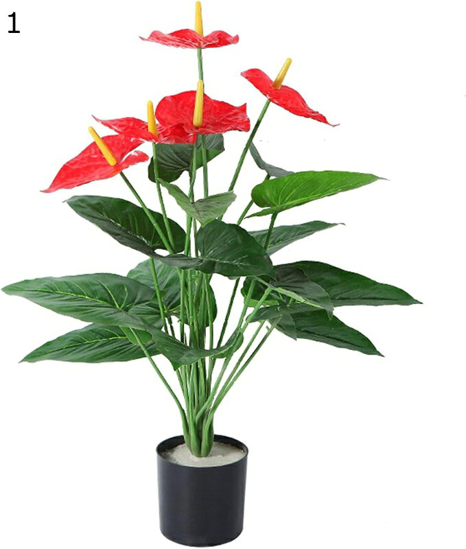 樂天商城 - 高さ約70cm 人工観葉植物 ポトス モンステラ フェイクグリーン 大型 鉢植え 水やり不要 枯れない オフィス用 リビング 美術館 新築祝い リアル バースデー 誕生日 新年 ブライダル 恋人 へサプライズ