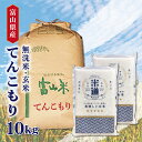 米 10kg 送料無料 白米 無洗米 てんこもり 5kg×2新米 令和二年産 富山県産 10キロ 10キロ お米 玄米 ごはん 慣行栽培米 一等米 単一原料米 分付き米対応可 保存食 真空パック 高級 保存米 米