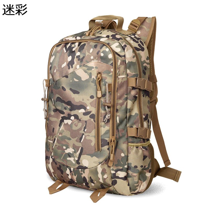 Rakuten - タクティカル バックパック ミリタリー 登山用 リュック 男女通用 トレッキングバッグ コンバット デイパック 戦術 軍事ファン 防撥水 人体工学 豊富なポケット 収納性 耐久性に優れ 防災