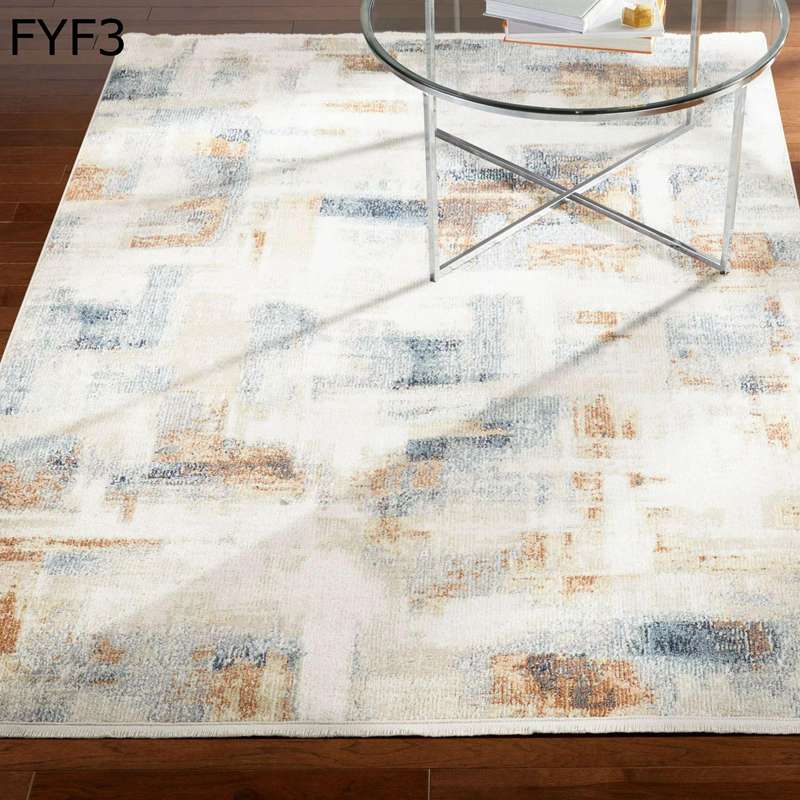 Patterned - カーペット 幾何 センターマット 大判 春秋 床暖房対応 北欧風 折り畳み可能 ナチュラル 滑り止め シンプル 通気性 洗えるラグ ファッション 耐磨耗 床保護 室内 リビング 玄関 廊下 ベッドルーム