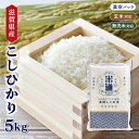 【令和六年産】 滋賀県産 こしひかり 5kg 【白米 玄米 無洗米】 真空パック 一等米 保存米 検査米 送料無料