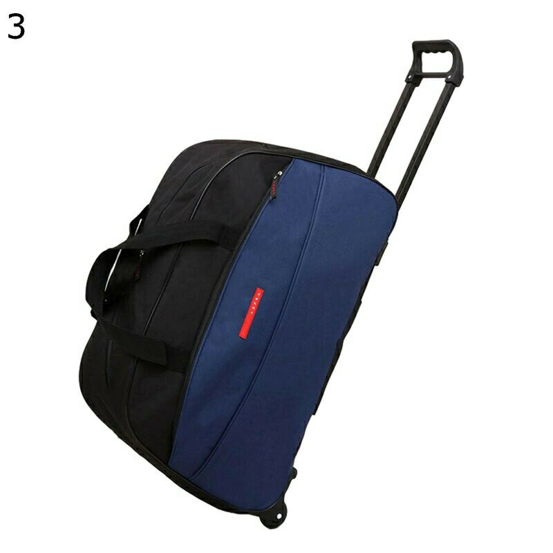 Suit Case - 2way ボストンキャリーバッグ ソフトケース 大容量 折りたたみ式 衣類収納 コンパクト 男女兼用 キャスター付き 手提げ キャリーバー スーツケース 1〜2泊 ファッション 旅行かばん トラベルバッグ