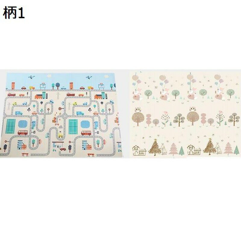 352 cm - 440 cm - ベビープレイマット ベビーマット 折りたたみ式 防音 プレイマット 防水 安全素材 滑り止めマット 防寒 赤ちゃん 折りたたみマット 衝撃吸収 ケガ防止 ベビージム 幼稚園 学校 保育園