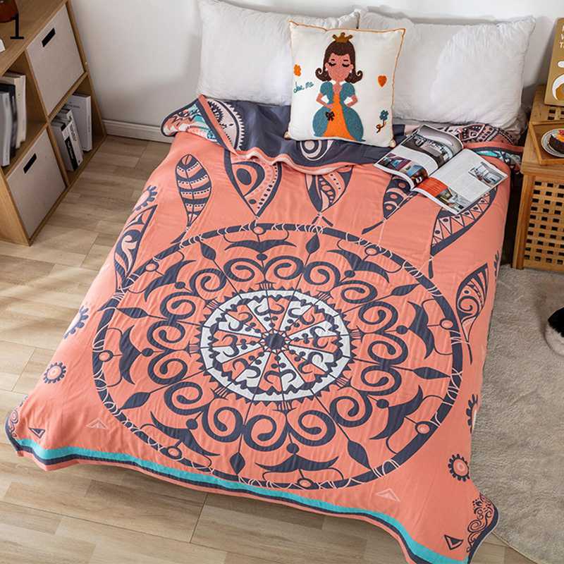 ブランケット タオルケット 6重ガーゼ 冷房対策 肌に優しい ふんわり さらさら あったか 使いやすい 省エネ お昼寝 ひざ掛け オールシーズン 春夏用 吸湿通気 エアコンケット 寝具 洗濯可 子ども 保育園