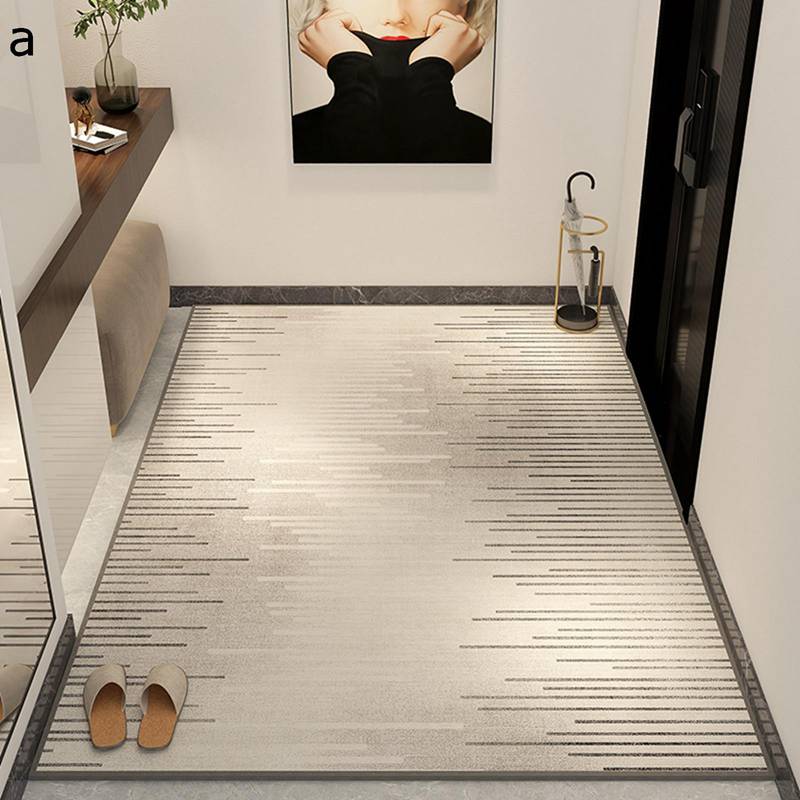 カーペット 玄関マット 大判 大きいサイズ 泥落とし ドアマット 足拭きマット シンプル 厚地 吸水 速乾 滑り止め付き 汚れにくい 耐磨耗性 耐久性 丈夫 チェアマット ラグマット 家庭用