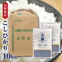 【令和六年産】 長野県産こしひかり 10kg (5kg×2袋)【選べる精米度合い】白米 玄米 真空パック 一等米 保存米 検査米 送料無料