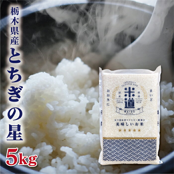 米 5kg 送料無料 白米 無洗米 とちぎの星 令和五年産 栃木県産 5キロ お米 玄米 ごはん単一原料米 保存食 米 真空パック 保存米のサムネイル