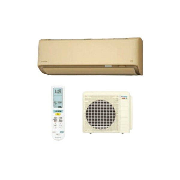 ダイキン S565ATDV-C エアコン 18畳 ルームエアコン DXシリーズ スゴ暖 室外電源タイプ 単相200V 20A 18畳程度 ベージュ (S564ATDV-C 後継品) ♪