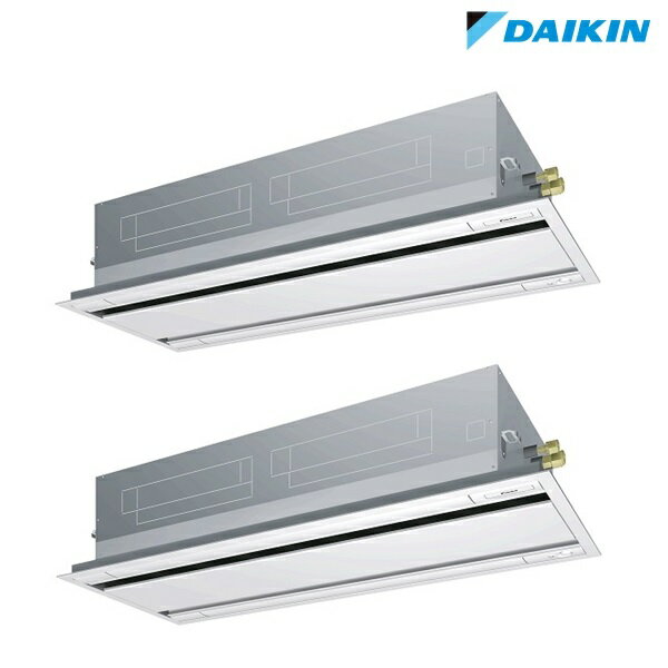 ダイキン [SSRG280CNDF+分岐管] 業務用エアコン 天井埋込カセット形 エコ・ダブルフロー センシング ツ..