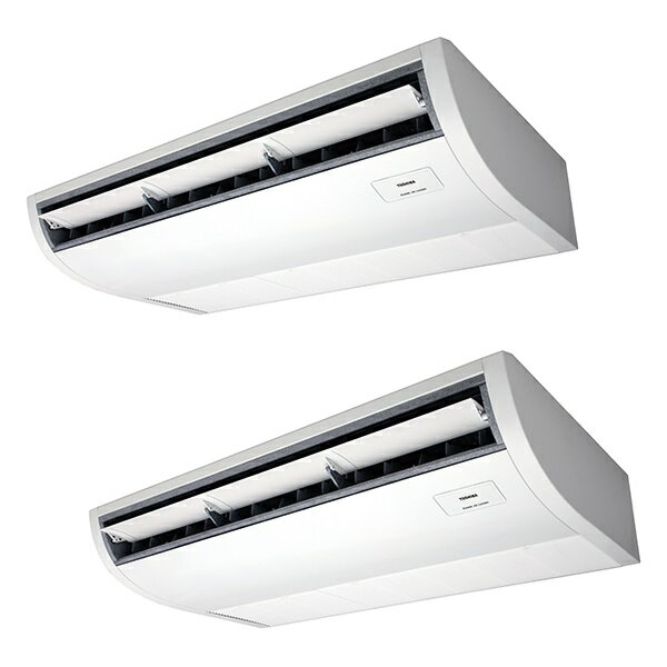 日本キヤリア/旧東芝 GCHB14011XU 業務用エアコン 天井吊形 スーパーパワーエコ暖太郎 同時ツイン P140 5馬力 三相200V ワイヤレス ♪∀