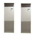 日本キヤリア/旧東芝 GFHB11211BU 業務用エアコン 床置形 スタンド スーパーパワーエコ暖太郎 同時ツイン P112 4馬力 三相200V ワイヤード...