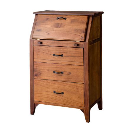 東谷 PM-317 ティンバー ライティングチェスト W60×D40×H92cm [♪]