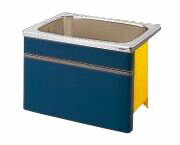 クリナップ 浴槽　SER-91AW(R・L)　レッド(R) NEWインテリアバス・ステンレス浴槽 間口90cm 据置式1方..