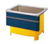 クリナップ 浴槽　SER-91HW(R・L)　レッド(R) NEWインテリアバス・ステンレス浴槽 間口92cm 埋込式1方..