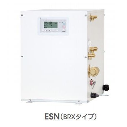 イトミック ESN12B(R/L)X215E0 小型電気温水器 ESNシリーズ 適温出湯タイプ(37℃) 単相200V 1.5kW 貯湯量12L 密閉式 操作部B ※受注生産品 [§](2)