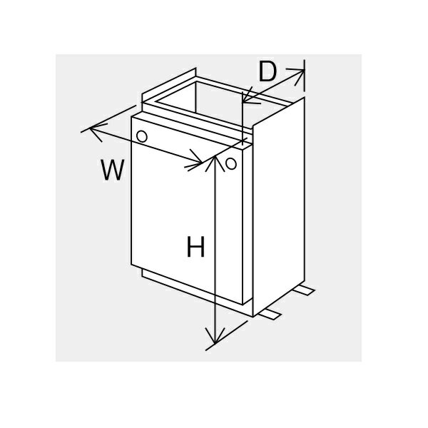 パーパス　SD-4542　ガス給湯器 部材 据置台 (H=450) 塩害対策塗装品 [◎]