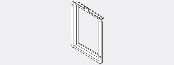 ガス給湯器 部材 リンナイ　ROP-1030　扉内設置用取付BOX [≦]