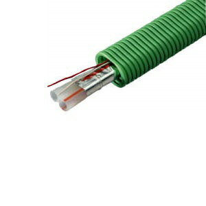 リンナイ 【IPT-7L-DCDE 25-7293】 ガス給湯暖房 部材 φ7楕円CD付樹脂管 (50m/巻) [≦]