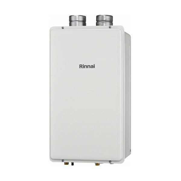 リンナイ 【RUX-E2400F(A) 都市ガス用】 ガス給湯専用機 エコジョーズ 24号 PS扉内給排気延長型 リモコ..