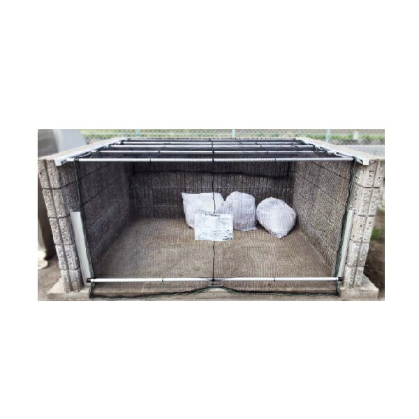 ダイケン CKA-2012-B ゴミ収集庫 クリーンストッカー 容量2400L ネットタイプ ♪